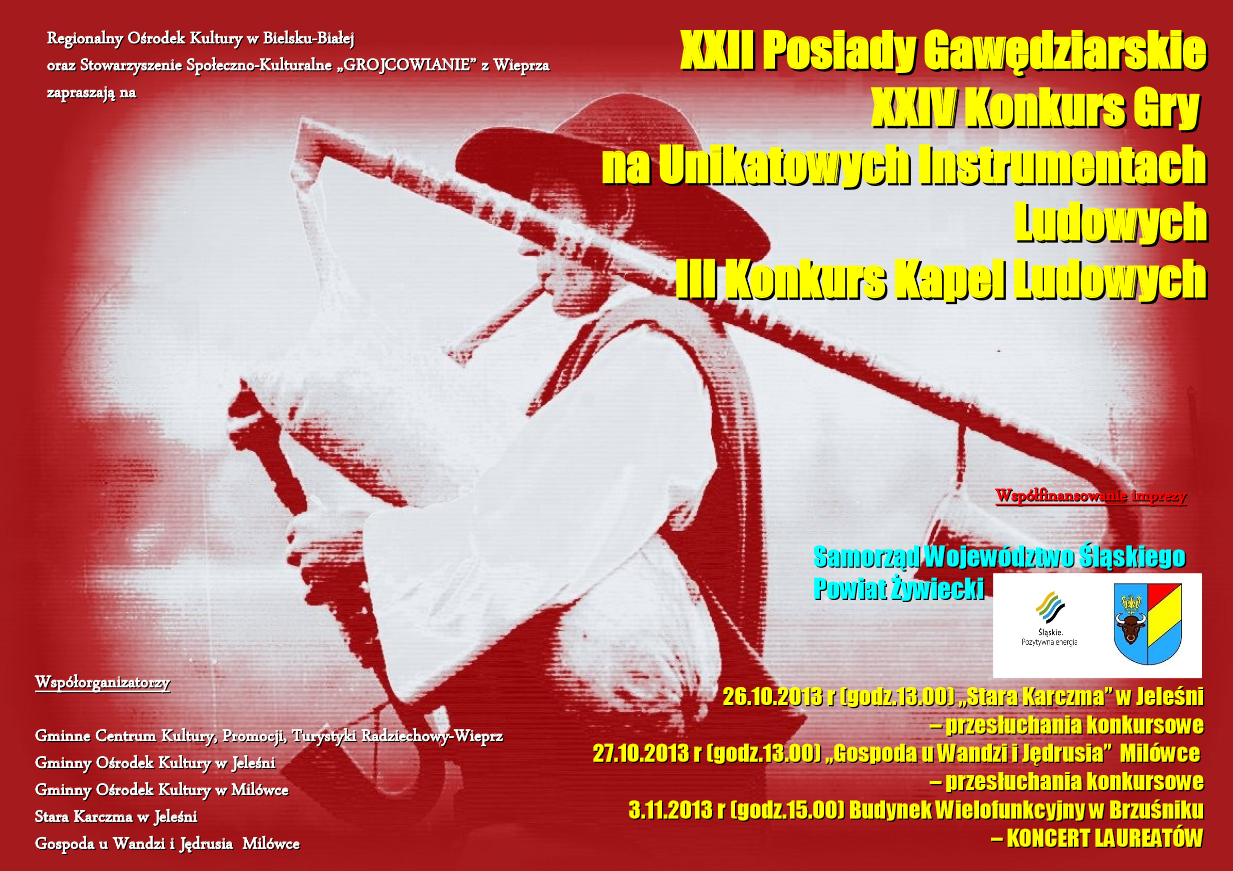 Z góralską muzyka w sercu czyli XXII Posiady Gawędziarskie! Zapraszamy!