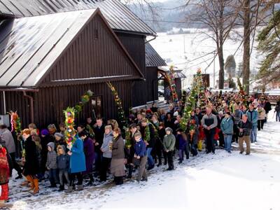 Obraz 10: Palmy Wielkanocne w zimowej scenerii - J...