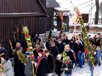 Obraz 11: Palmy Wielkanocne w zimowej scenerii - J...