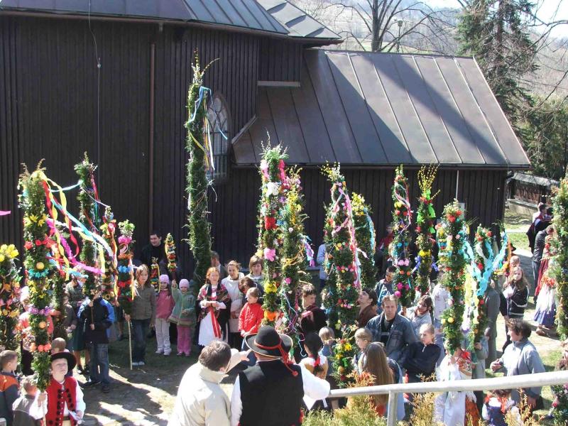 TRADYCYJNY KONKURS PALM WIELKANOCNYCH w Juszczynie