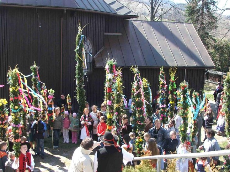 TRADYCYJNY KONKURS PALM WIELKANOCNYCH w Juszczynie
