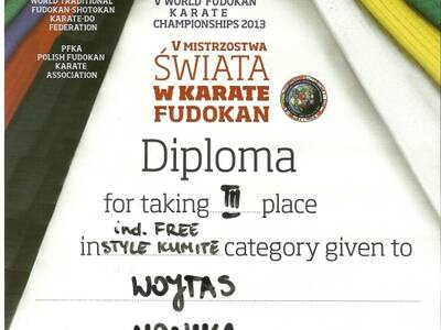 Obraz 9: ZAWODNICZKA „ ARAWASHI” TRZECIA NA ŚWIECI...