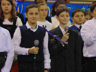 Obraz 6: Wieczór kolęd w Zespole Szkół w Radziecho...