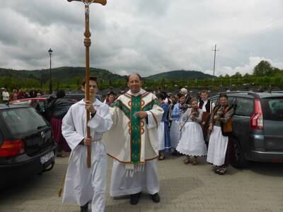 Obraz 24: Poświęcenie owiec w Przybędzy