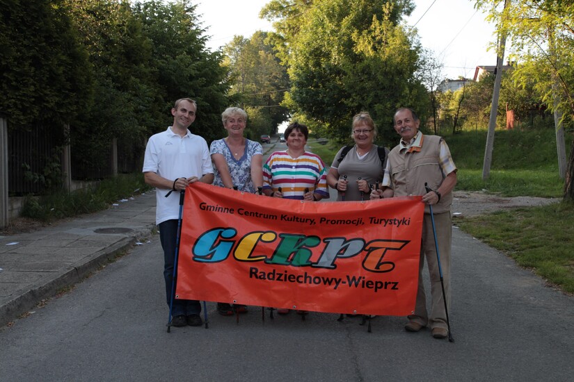 Pierwszy wakacyjny &#039;&#039;nordic walking&#039;&#039;...