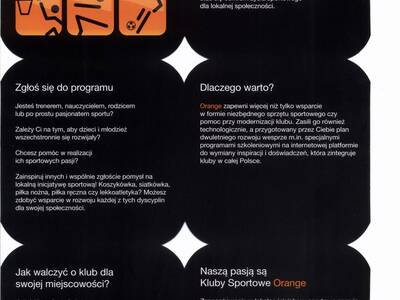 Obraz 2: Zespół Klubów Sportowych Orange