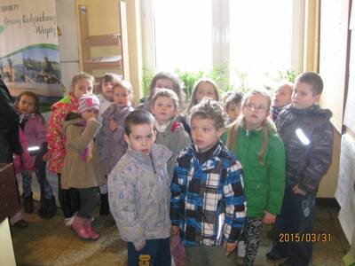 Obraz 3: Przedszkolaki z wizytą w  Urzędzie Gminy ...