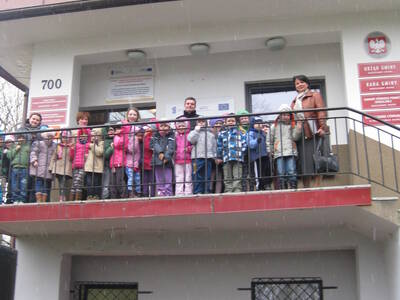 Obraz 21: Przedszkolaki z wizytą w  Urzędzie Gminy...