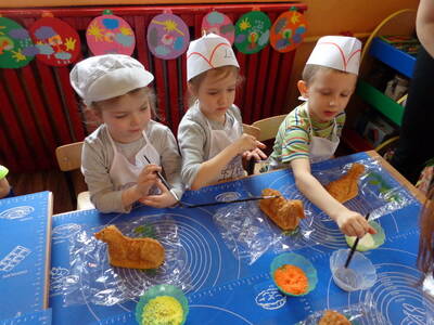 Obraz 4: ''Kucharz duży, kucharz mały...'' - przed...