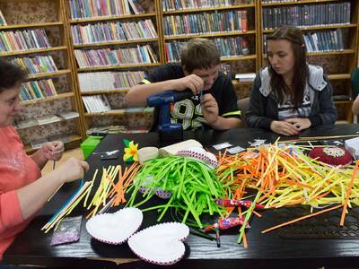 Obraz 7: Grupa nieformalna ''Bibliofani'' z Wieprz...