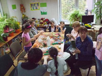 Obraz 8: Grupa nieformalna ''Bibliofani'' z Wieprz...