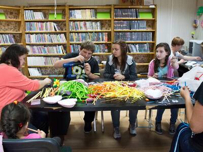 Obraz 11: Grupa nieformalna ''Bibliofani'' z Wiepr...