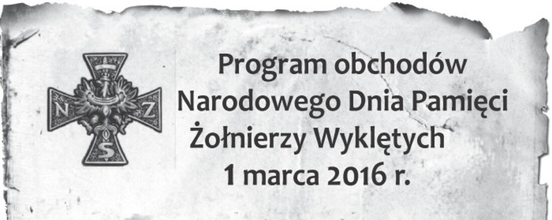 Program obchodów Narodowego Dnia Pamięci Żołnierzy...
