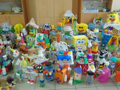 EKOLUDEK - poprzez zabawę uczymy się  dbać o środo...