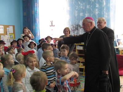 Obraz 7: Spotkanie przedszkolaków z Radziechów z K...