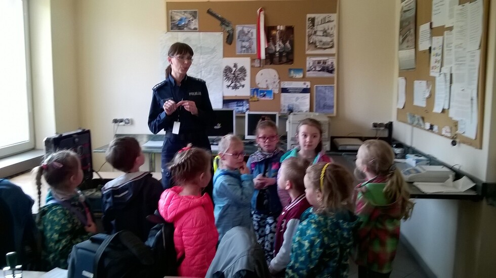 Niecodzienna wizyta w Komendzie Policji