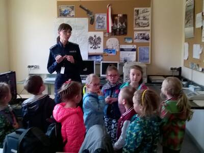 Niecodzienna wizyta w Komendzie Policji