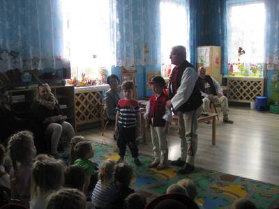 Obraz 11: Spotkanie przedszkolaków z przedstawicie...