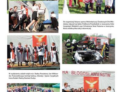 Obraz 13: Gazetka gminna - Kwiecień, Maj, Czerwiec...