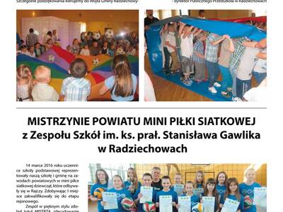 Obraz 31: Gazetka gminna - Kwiecień, Maj, Czerwiec...