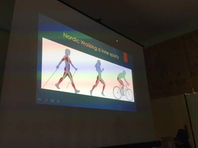 Obraz 2: Pierwsze zajęcia Nordic Walking w Juszczy...