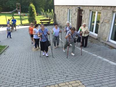 Obraz 4: Pierwsze zajęcia Nordic Walking w Juszczy...