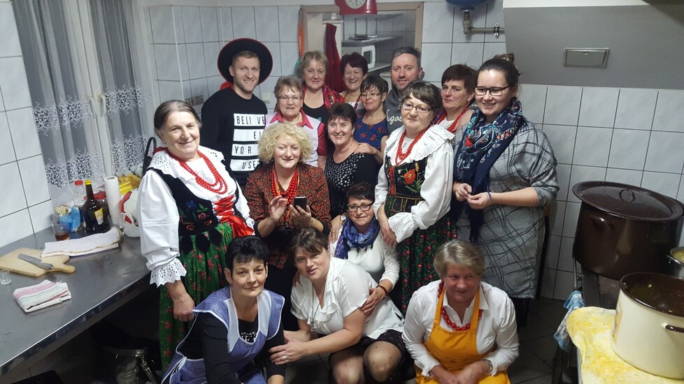 Niezwykli goście z wizytą w KGW w Radziechowach