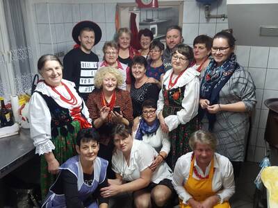 Niezwykli goście z wizytą w KGW w Radziechowach