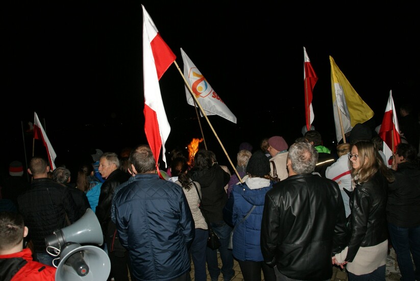 2 kwietnia 2017 r. Fiaccola di Lolek - ,,Płomień Pamięci”...