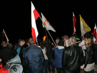 2 kwietnia 2017 r. Fiaccola di Lolek - ,,Płomień P...