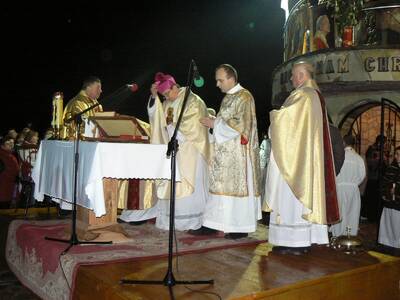 Obraz 4: Zaproszenie na IX pieszą pielgrzymką ''Og...