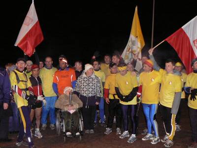 Obraz 5: Zaproszenie na IX pieszą pielgrzymką ''Og...