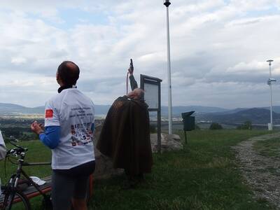 Obraz 5: Uczestnicy II Biegu Pocztyliona  przebieg...