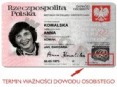 Sprawdź termin ważności swojego dowodu osobistego!
