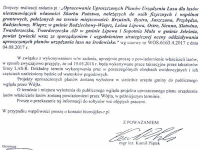 Obraz 2: Informacja: Opracowanie Uproszczonych Pla...