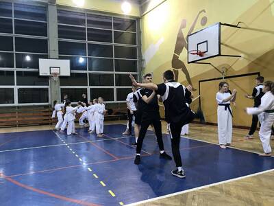 Obraz 13: Studenci  i wykładowcy Grantham College ...