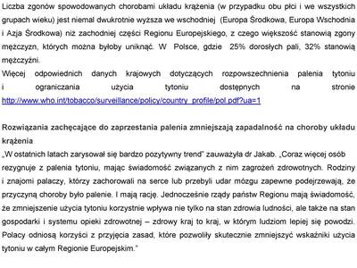 Obraz 3: 31 maja - Światowy Dzień bez Tytoniu 2018