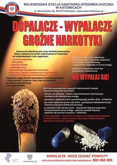 Akcja &#039;&#039;Dopalacze - wypalacze, groźne narkotyki&#039;&#039;