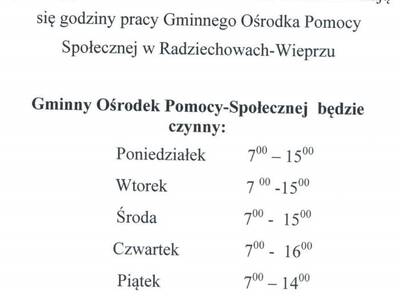 Obraz 2: OGŁOSZENIE: Od 1 kwietnia 2019 roku zmian...