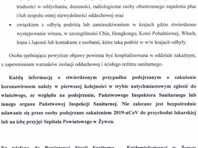 Obraz 8: Koronawirus (COVID-19) - informacje!