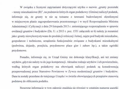 Obraz 2: INFORMACJA DOTYCZĄCA NALICZENIA PODATKU  ...