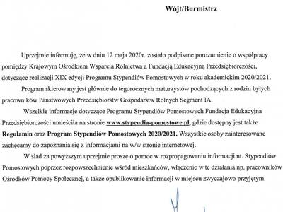 Obraz 2: Stypendia Pomostowe w roku akademickim 20...