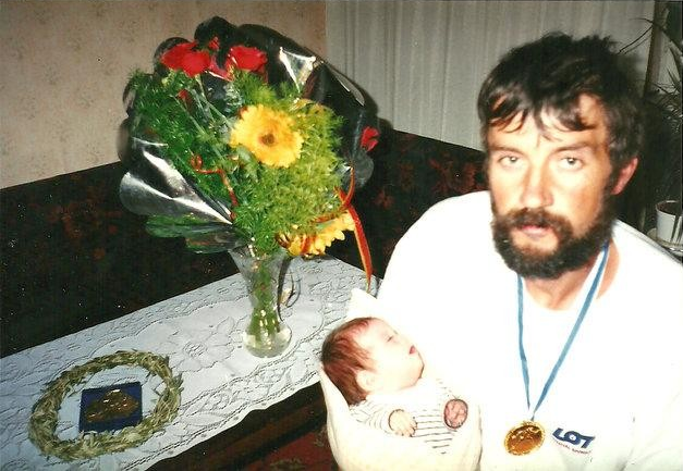 Wielki sukces Edwarda dudka w spartathlonie. Kwiatek dla Ewy!