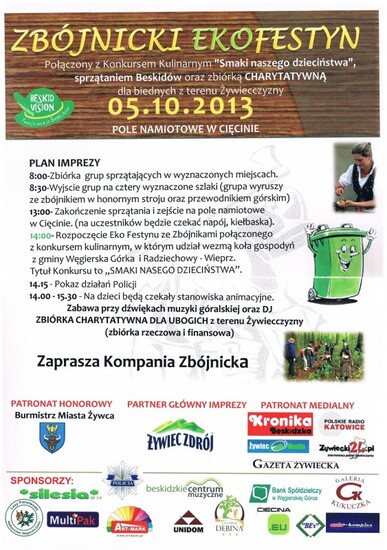 Zaproszenia na ZBÓJNICKI EKOFESTYN!
