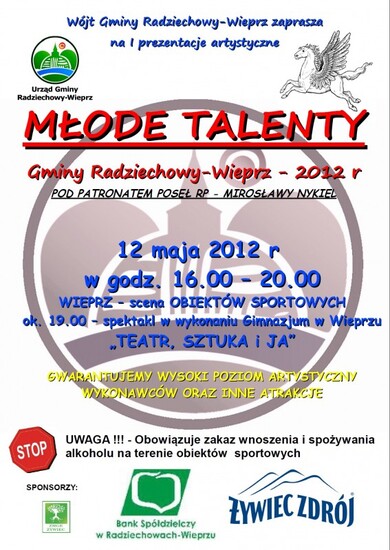„Młode Talenty” gminy Radziechowy-Wieprz
