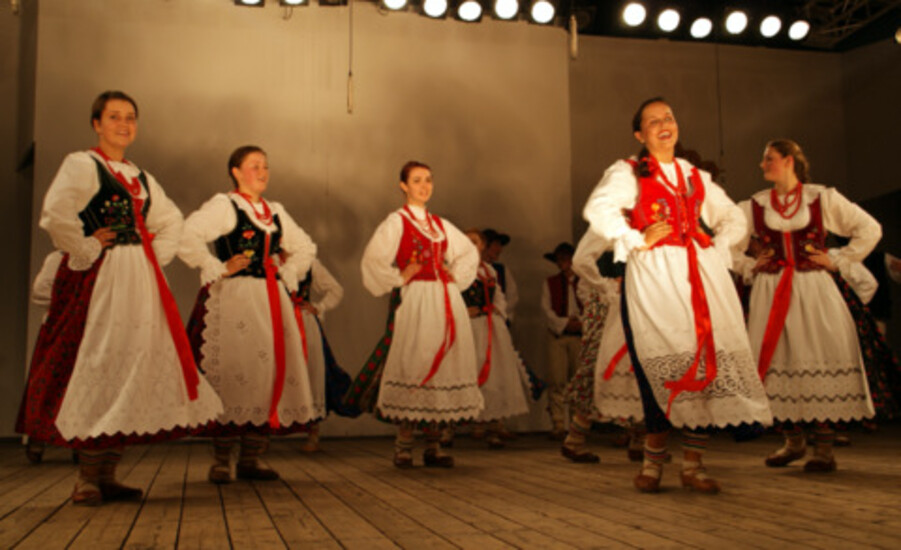 Zespól Grojcowianie na  51. Tygodniu Kultury Beskidzkiej...