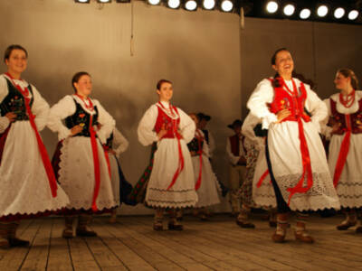 Zespól Grojcowianie na  51. Tygodniu Kultury Beski...