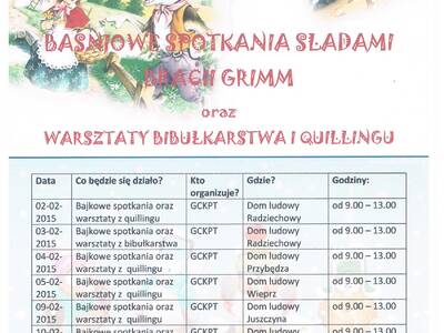 CO ROBIĆ W FERIE? - Zapraszamy na zajęcia!