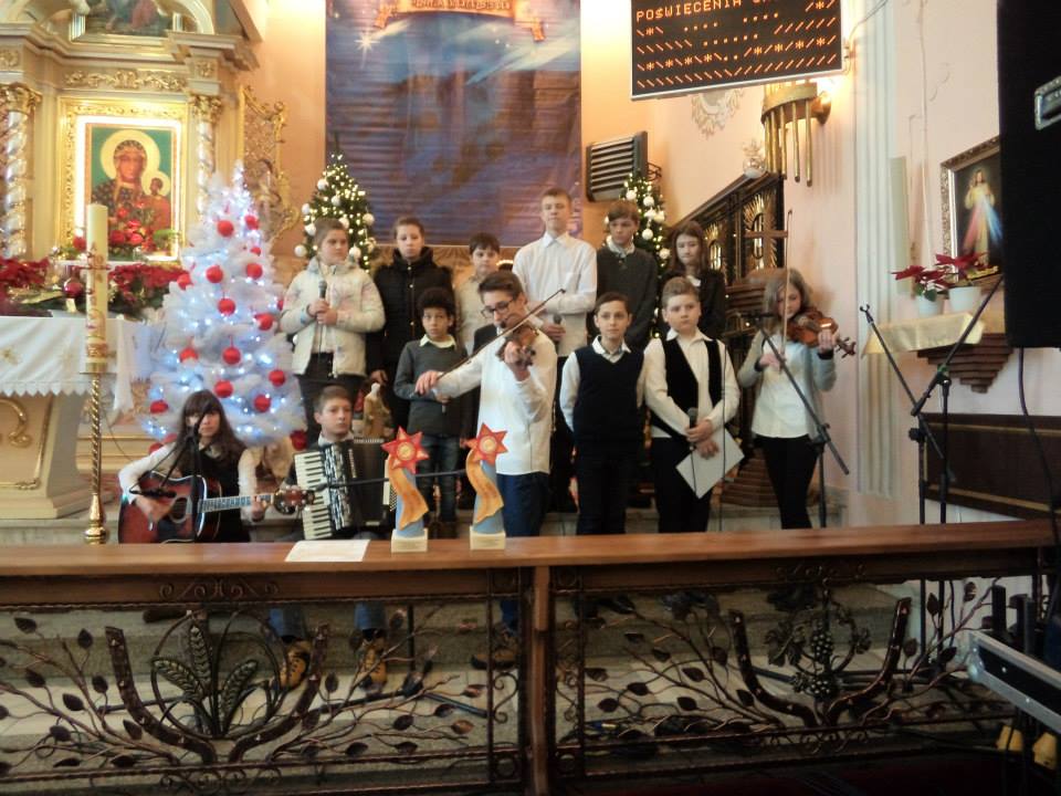 Wyniki Gminnego i Międzyszkolnego Przeglądu Kolęd i Pastorałek &#039;&#039;Gwiazda Betlejemska 2015&#039;&#039;
