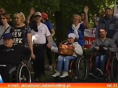 Pielgrzymka ''Ogień Lolek'' w TVP KATOWICE!